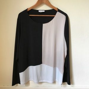 Long-Sleeve Calvin Klein Top